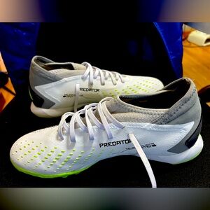 New- adidas Accuracy.3 Turf cleats  White/Core Black/Lucid Lemon mens size 9